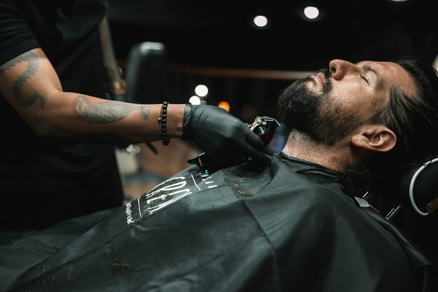 Knipbeurt in de barbershop